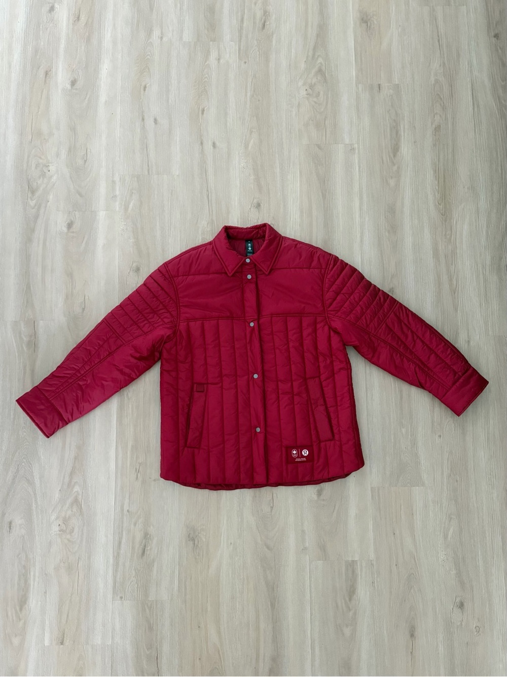 Lululemon Red Team Canada Women's Jacket, Size Medium